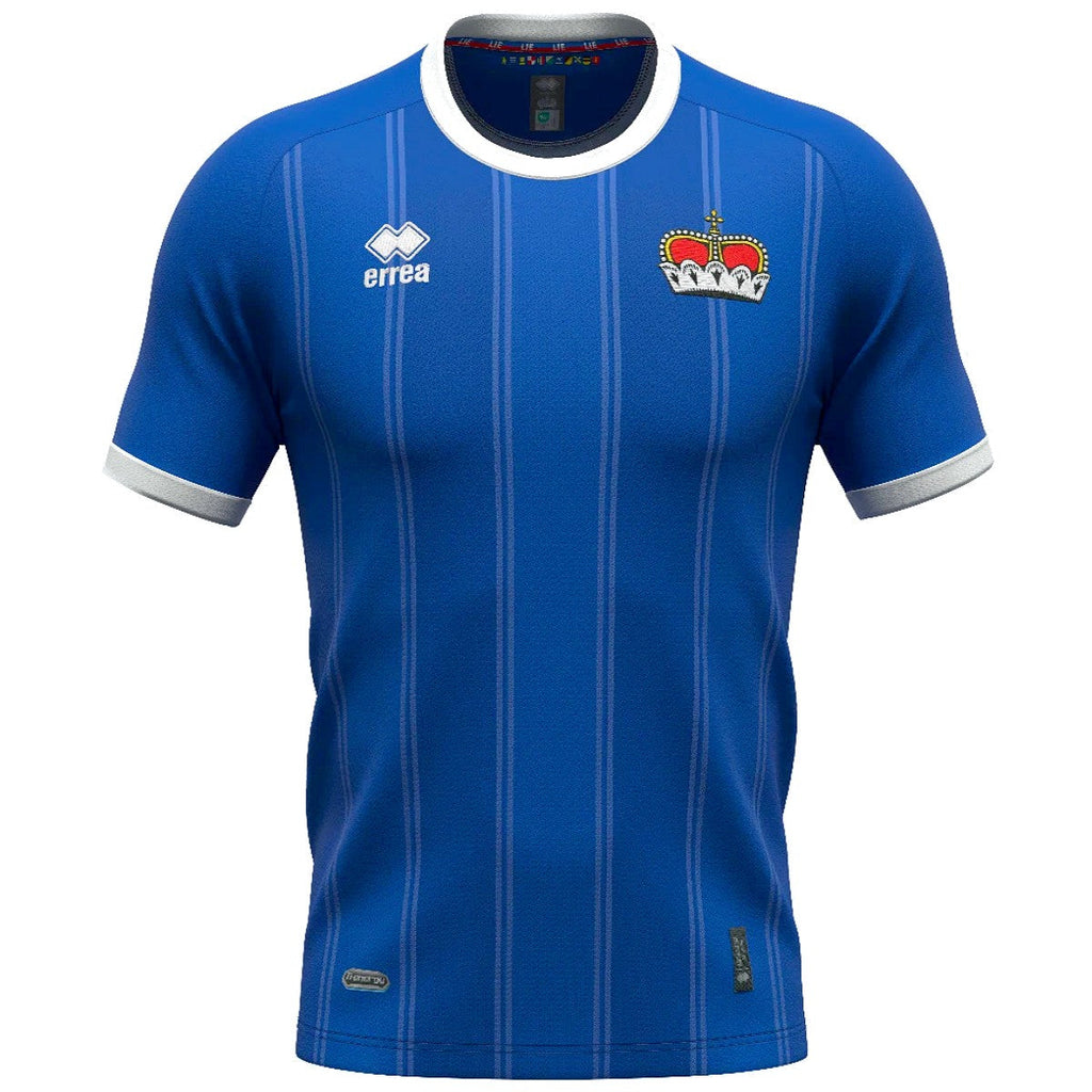 Liechtenstein national team Home Soccer jersey 2024/25 - Errea