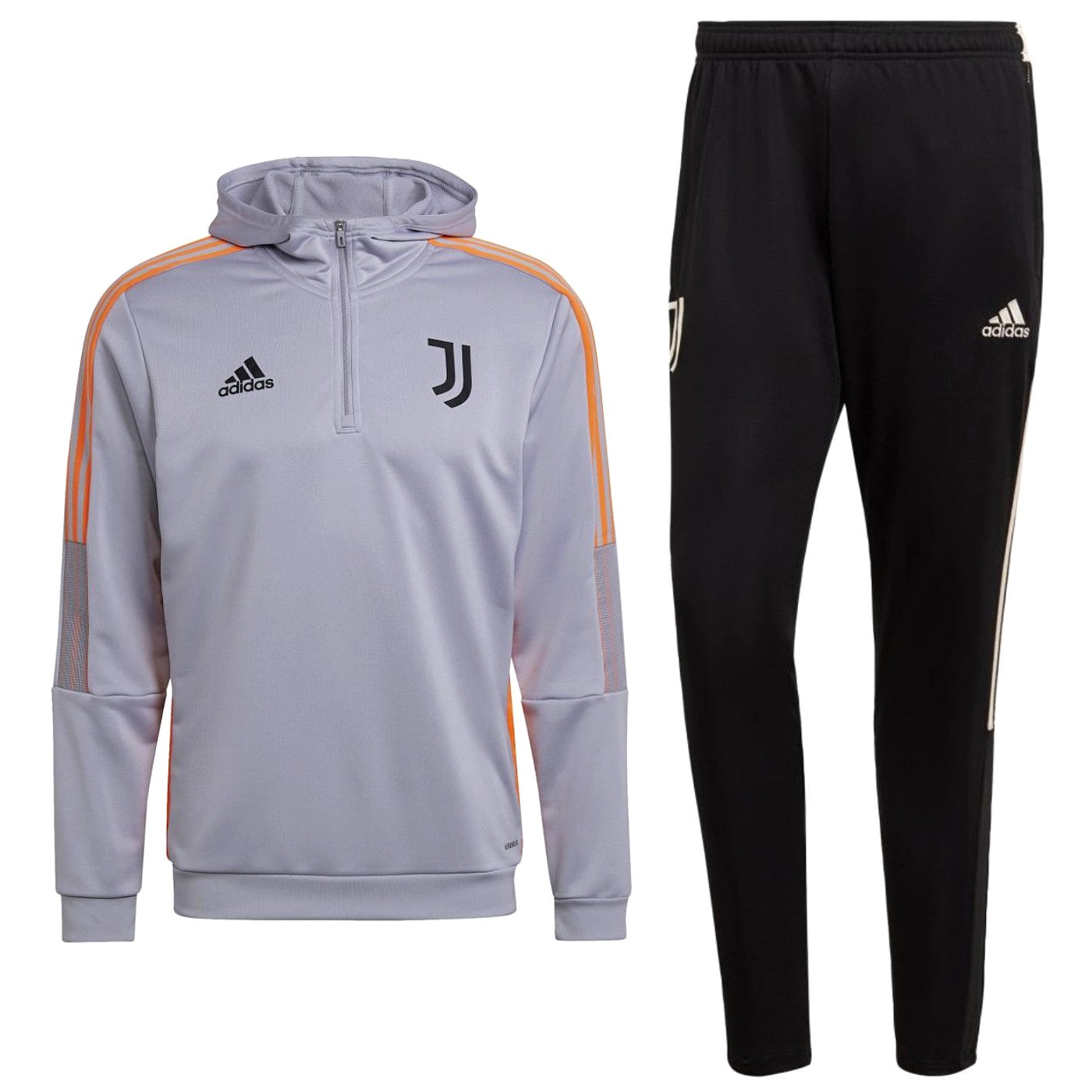 Juventus FC hooded training technical tracksuit 2022 - Adidas