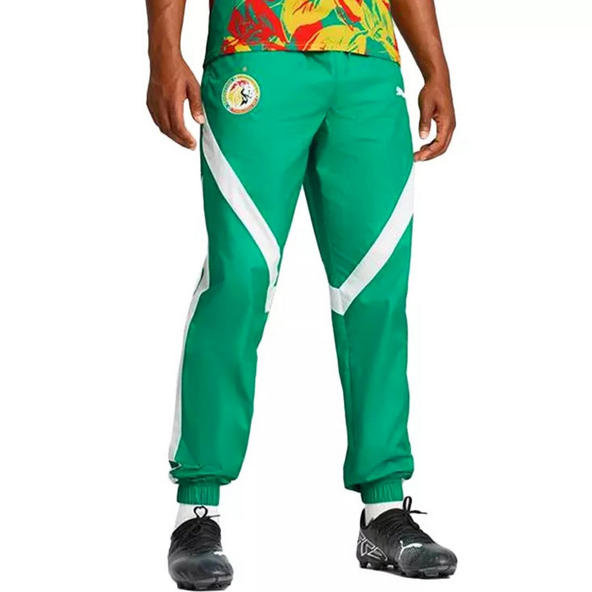 Senegal pre-match presentation soccer tracksuit 2024/25 - Puma